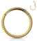 YEBOCIYO Septum Piercing Gold 10mm Helix Piercing Ring Knorpel Daith Tragus Ohrring 18G Nase Ring Lip Eyeborw Piercing Nippelpiercing 316L Chirurgenstahl