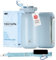 H2O Capsule Half Gallon Insulated Water Bottle With Straw - Stainless Steel Thermos Water Bottle With Sipping/Chugging Lid & Shoulder Strap For Storage - 64 oz Vacuum Flask, Keeps Hot Cold (Ice blue)