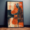 New Yorker Magazin Pianist mit Hut Kunstdruck Fotoposter Wanddekoration Wandbild, 50x70 cm