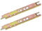 YINETTECH 2 Piezas Herramientas de Calibre de Archivo de Motosierra 1110 893 4000 Medidor de Profundidad de Cadena Adecuado para Paso de Cadena 1/4 3/8 0.325 3/8 Motosierra