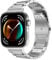 Gimuk Metal Straps Compatible with Huawei Watch Fit 3 Strap, Stainless Steel Wristband Replacement Watch Bands Accessories Bracelet for Huawei Watch Fit 3 (Silver)