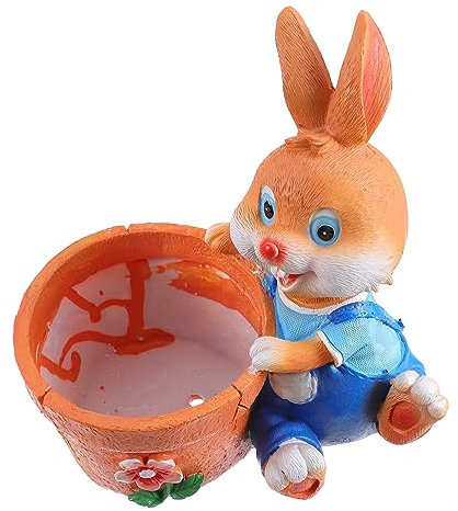 OFFSCH Stylish Rabbit Succulent Pot Weatherproof for Plant Lovers Plants Container