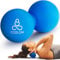 Doppelter Lacrosse-Massageball – Kobaltblau – Erdnuss-Triggerpunktrolle für Mobilität, Tiefengewebstherapie und myofasziale Entspannung – von Cozlow