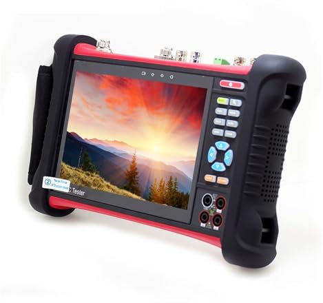 Überwachungskameratester H.265 4K CCTV Tester X7 8MP TVI CVI AHD SDI CVBS IP Kamera Tester Monitor Mit Kabel Tracer UTP/RJ45 Kabel Test Schnellvideo