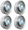 4 Pcs Wheel Bearings Lawn Tractors Bearing Mower Wheel Bearing Lawnmowers Wheel Steel Bearing 12.7mm X 28.6mm Fit For Lawn Mower, Tractor