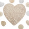 MORAINJAY 2 Pezzi Tovagliette Tonde,38cm PVC Tovaglietta Oro Hollow,Cuore Tovaglietta Antiscivolo Lavabili per Matrimonio,Ristorante,Hotel Table Decorativo