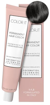 COLOR.IT by BM - Permanente Haarfarbe in Salonqualität, 100ml (3.0 Natur Dunkelbraun, 1er Pack)