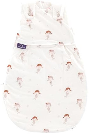 TRÄUMELAND – LIEBMICH Babyschlafsack Mermaid | atmungsaktiver Babyschlafsack | 2.5 TOG | mitwachsender Ganzjahresschlafsack für Sommer und Winter |Öko-Tex 100 zertifiziert | ab 0 Monate