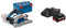 Bundle of Bosch Professional 18V System Scie circulaire Sans-Fil GKS 18V-57-2 GX + Set de batteries (1x batterie GBA 18V 4.0Ah + chargeur rapide GAL 18V-40)