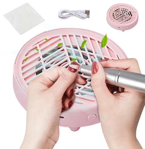 Qiwieod Vacuum Nail for Manicure, Quiet Electric with Low Noise, Nail for Salon and Home, Salon, Manicure, Women, Beginners