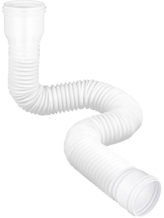 UCFBWO Dachrinne Flexible Fallrohr Verlängerung Flexibles Fallrohr Schlauch | Fallrohrverlängerungen Flexibel Rund für 80/100 mm Regenrinnen Fallrohr Ablauf Dachrinnen von 47 bis 150 cm