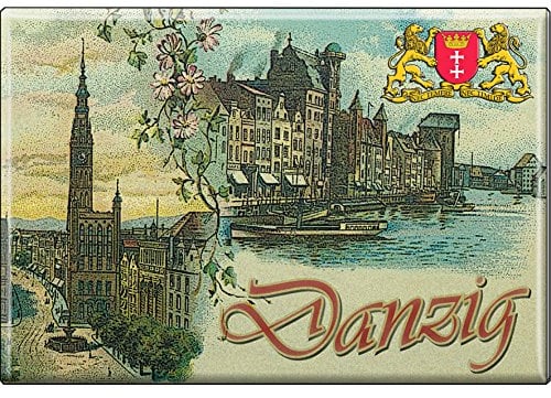 Magnet - Danzig - Gr.8x5,5 cm - 37608 - Küchenmagnet