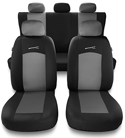 Mossa - Universal Sitzbezüge Auto kompatibel mit Hyundai i30 I, II, III (2007- ) - Autositzbezüge Schonbezüge für Autositze - S-G2