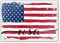Kühlschrankmagnet, Motiv USA-Flagge