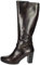 Nero Giardini A909550D Stivale Donna Tacco Medio Fibbia Borchie (35 EU, T.Moro)
