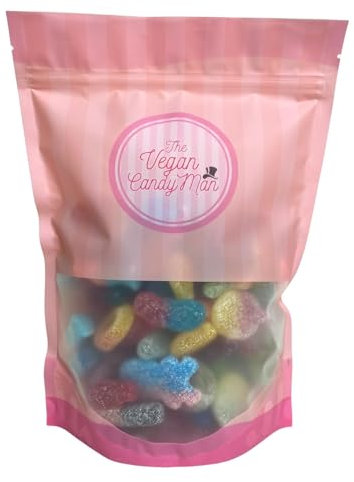Huge 1kg Vegan Sweets Bag [Fizzy & Gummy Mix)