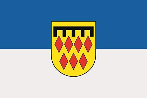 U24 Aufkleber Ettringen (Eifel) Flagge Fahne 8 x 5 cm Autoaufkleber Sticker