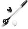 prowithlin Golf Ball Retriever, Edelstahl Teleskop Golfball Retriever für Wasser mit Grabber für Putter, 9FT