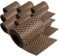 ECI 10 x Poly-Rattan Sichtschutzstreifen für Doppelstabzaun Doppelstab Matten Flechtzaun 19|255 cm Braun