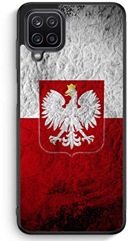 Polen Splash Flagge Polska Poland - Silikon Hülle für Samsung Galaxy M33 5G - Motiv Design Polnisch - Cover Handyhülle Schutzhülle Case Schale