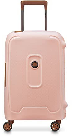 DELSEY PARIS - MONCEY - Valise Cabine Rigide - 55x35x25 cm - 38 litres - S - Rose