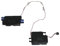 fqparts Computer Portatile Interno Altoparlanti per for Lenovo Ideapad Flex 3 Chromebook-11IJL6 Nero