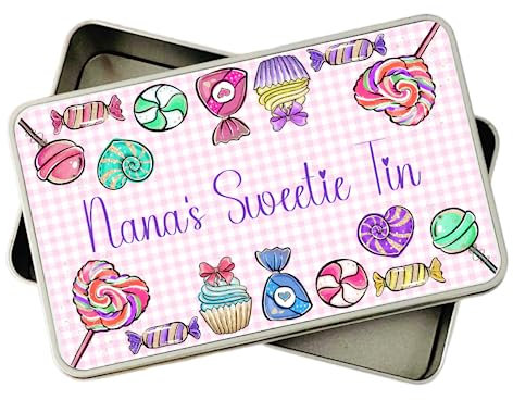 Personalised Sweet Tin gift for mum dad friend
