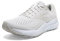 Brooks Women's Ghost 16 Sneaker, White Grey, 7 UK