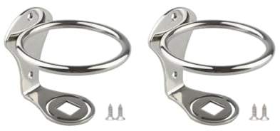 Lot de 2 porte-bouteilles amovibles pour bateau, camping-car, yacht, camion, mugs, canettes