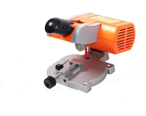 2 90W Mini Bench Cut Off Chop Saw,0-45° Miter Saw Wood Metal Cutter,Table Saw Adjustable Wood Cutter-Cutting Machine Power Tools,7800rpm