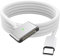 LONNIELONLI USB-C to Magnetic 3-in-1 140W Safe Charging Cable for MacBook Pro & Air - 6.6ft