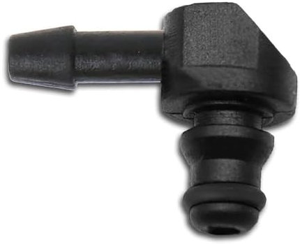 Connecteur de Retour Injecteur Gasoil en L avec Joint pour Common-Rail Bosch Série 110