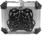 Topcase Motorrad 28L 36L 45L 55L 65L 80L 100L Motorradkoffer Aluminium Heckkoffer für Quad oder Motorrad mit Montageplatte wasserdicht,Silber,45L