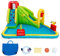 FANTASK Wasserspielcenter mit Rutsche, Wasserrutsche Spielpool, Hüpfburg Aufblasbare, Wasserpark aufblasbar