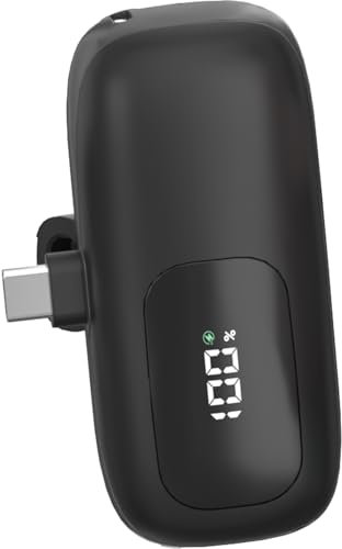 5000mAh LED Display Battery Pack Black