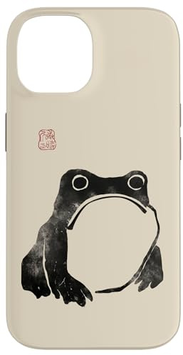 Matsumoto Hoji Frog, Japanese Woodblock Case for iPhone 14