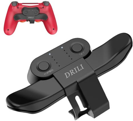 DRILI Paleta para Mando PS4, Expansión de 10 Botones para Mando PS4