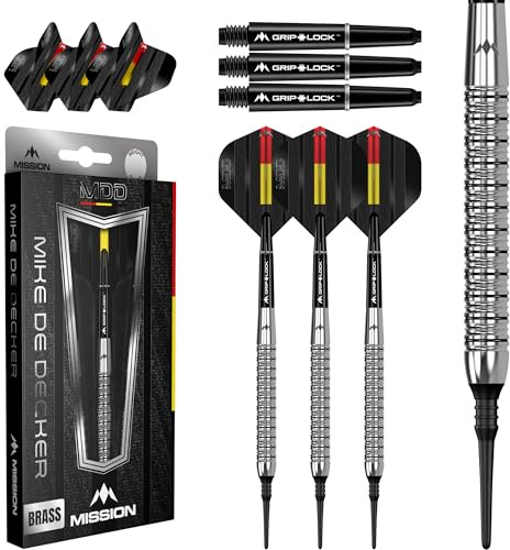 Mission Mike de Decker Brass Softdarts