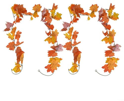 Lot de 2 feuilles de vigne artificielles décoratives de 198 à 188 cm pour une décoration élégante