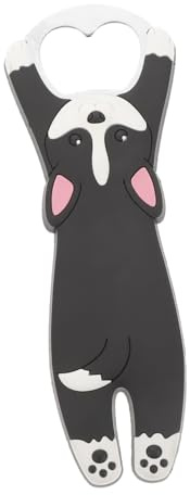 Gatuida Abrebotellas Magnético para Nevera con Imán Integrado Inoxidable Resistente Recoge Tapones Automáticamente Destapador Manual para Cerveza y Refrescos Accesorio de Cocina Práctico