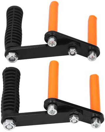 Fockety Panel Carrier, 2Pcs Easily Carry Plywood Lifting Tool with Ergonomic Grip, Glass Drywall Carrying Tool for Heavy Duty Woodworking Construction Sheet Lifter