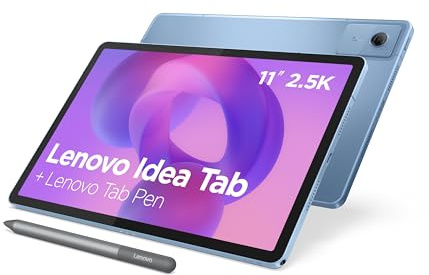 Lenovo Idea Tab | Tablet | AI | 11 | 4GB | 128GB | Android | Blau | 11 Zoll 2.5K LCD Display | Touch | MediaTek 6300 | 4GB RAM | 128GB Speicher | Android 15 | WiFi5 + BT5.2 | Blau | inkl.Stift