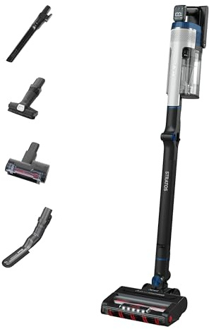 Shark Stratos Cordless Stick Vacuum Cleaner IZ402UKTSB, Pet Pro with Anti Hair Wrap Plus, Clean Sense IQ, DuoClean, 60 Min Run-Time Removable Battery, 4 Tools, Anti-Allergen Seal (Renewed)
