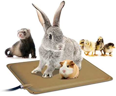 K&H PET PRODUCTS Heizkissen für kleine Tiere, 22,9 x 30,5 cm, Hellbraun