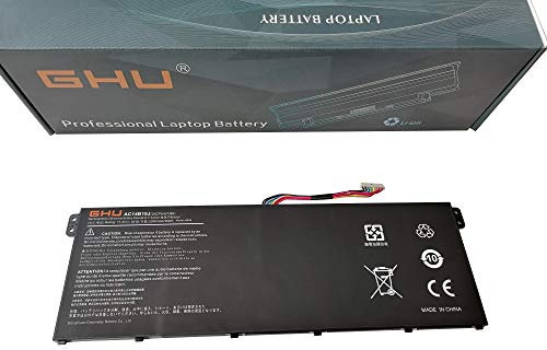 GHU AC14B18J Batteria compatibile per Acer Aspire E3-111 E3-112 E3-112M ES1-511 ES1-512 V3-111 V5-122 V5-132 Ricambio per Chromebook 11 CB3-111 13 CB5-311 15 C910 [11,4 V 36 Wh AC14B18J]