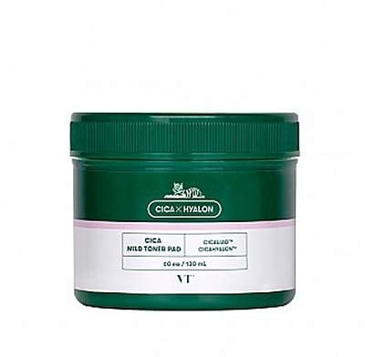 VT Cosmetics VT CICA mildes Tonerpad (60ea)