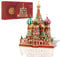 Piececool 3D Puzzle Metall Architecture Saint Basil's Cathedral, 3D Metal Puzzle für 340 Edelstahl, Ganzes Metall, 1:1 Wiederherstellen, Geburtstagsgeschenk, Modellbausatz Erwachsene, 711 Teile