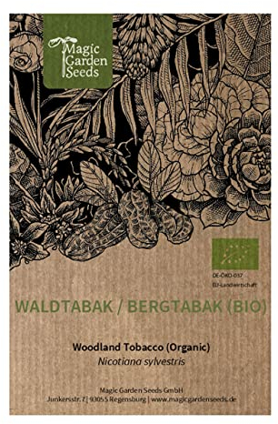 Tabacco silvestre (Nicotiana sylvestris) biologico - circa 1000 semi
