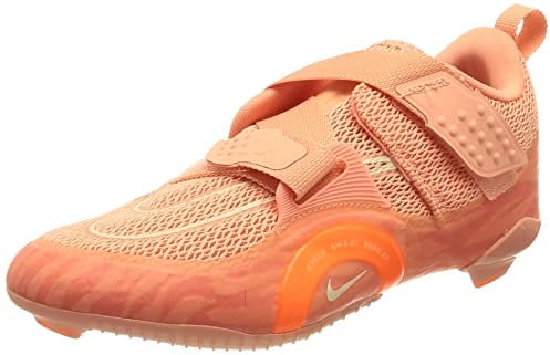 Nike W SUPERREP Cycle 2 NN, Sneaker Mujer, Crimson Bliss/Pearl White-Total Orange, 35.5 EU
