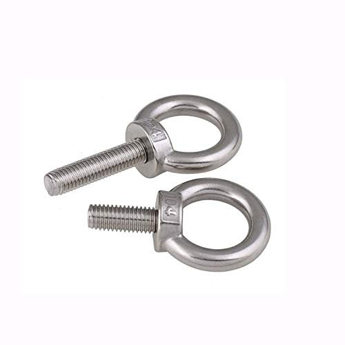 Tasselli a parete Fissaggi in metallo Ancoraggi, Bulloni a espansione, Ganci for bulloni di ancoraggio, Bulloni in acciaio inossidabile M14 M16 Viti ad anello Bullone a occhiello Viti 20mm~25mm Lunghe